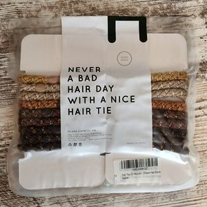 HBY 18 Pcs Elastics Hair Bands Ponytail Holders for Thick Hair